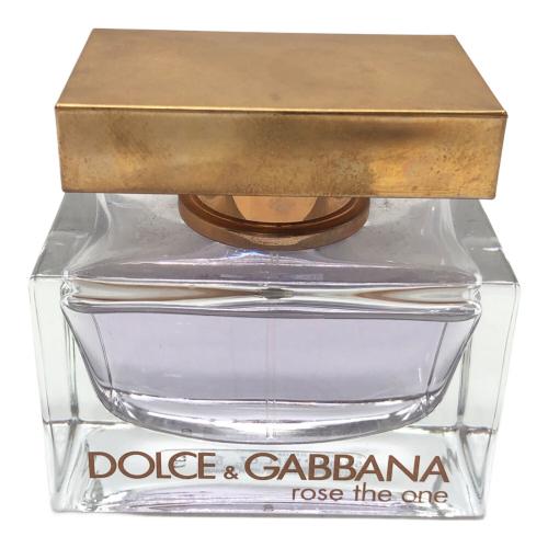 DOLCE & GABBANA (ドルチェ＆ガッバーナ) オードパルファム ローズ・ザ・ワン 50ml 残量80%-99%