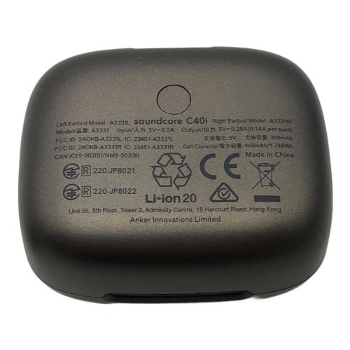 Anker (アンカー) オープンイヤー型ワイヤレスイヤホン SOUNDCORE C40i 動作確認済み