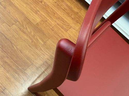 artek (アルテック) アトリエチェア レッド フィンランド製 2022年製造