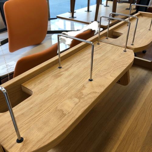 karimoku (カリモク) ワークデスク ナチュラル AU0310ME/AU0302ME/SU0337ME 袖机セット SU3320 幅110㎝