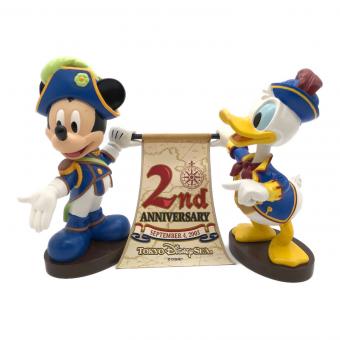 DISNEY (ディズニー) ディズニーシー2周年 ミッキー＆ドナルド フィギュア