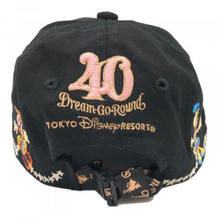 Disney RESORT(ディズニーリゾート) キャップ ブラック 40周年