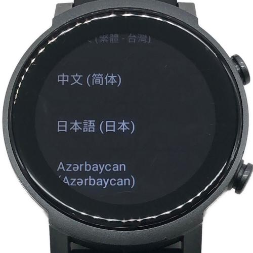 google (グーグル) TicWatch E3 WH12068