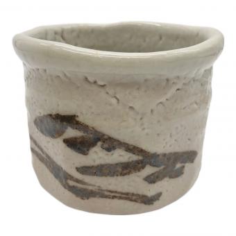 志野焼 (シノヤキ) 抹茶碗 中村文昌