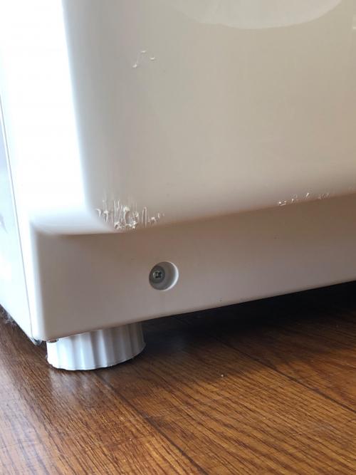 SHARP (シャープ) ドラム式洗濯乾燥機 ドア窓洗剤液だれ、キズスレヨゴレ・浮き有 7.0kg 3.5kg ES-S7H 2023年製 ヒーター式水冷除湿 輸送ボルト、ボルトレンチ、給水栓、ホース クリーニング済 50Hz／60Hz