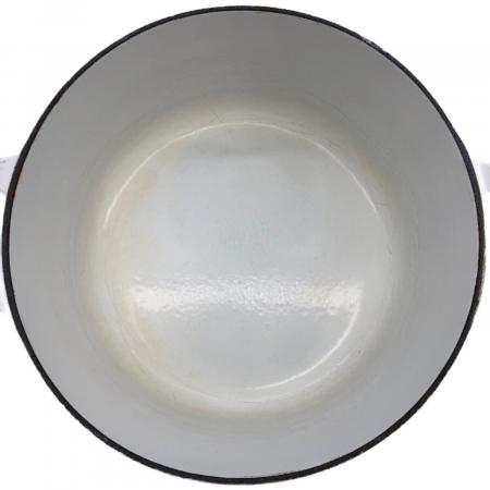 LE CREUSET (ルクルーゼ) ココット・ロンド SIZE 22cm ホワイト
