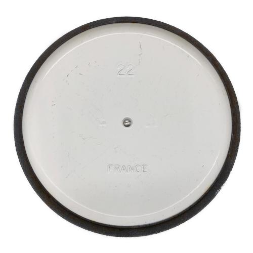 LE CREUSET (ルクルーゼ) ココット・ロンド SIZE 22cm ホワイト