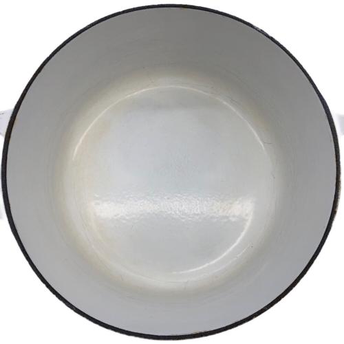 LE CREUSET (ルクルーゼ) ココット・ロンド SIZE 22cm ホワイト