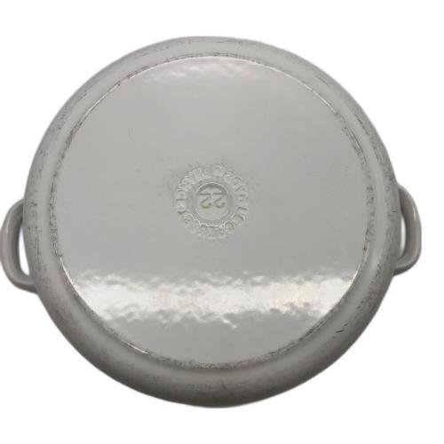 LE CREUSET (ルクルーゼ) ココット・ロンド SIZE 22cm ホワイト