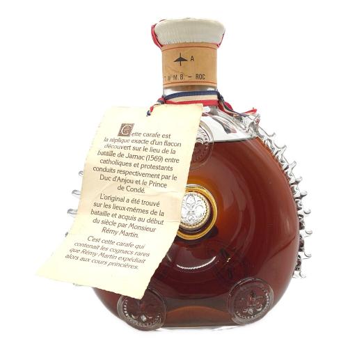 レミーマルタン (REMY MARTIN) コニャック @ 700ml 本体のみ ルイ13世 ベリーオールド baccarat crystal 目減り有 未開封 フランス