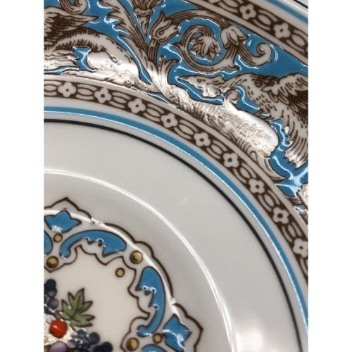 Wedgwood (ウェッジウッド) カップ&ソーサー 黒壺刻印 フロレンティーン・ターコイズ