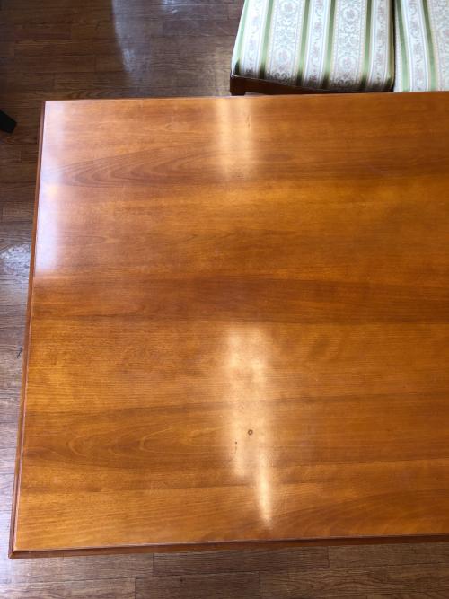 横浜ダニエル ダイニング4点セット ナチュラル×ホワイト テーブル分解可能、テーブル下収納有