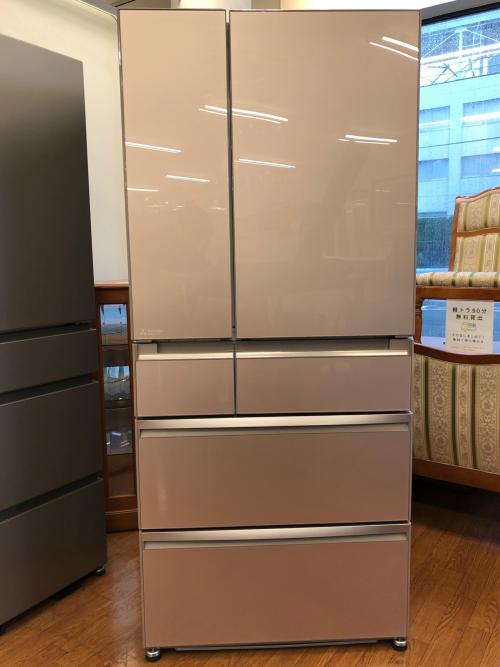 MITSUBISHI (ミツビシ) 6ドア冷蔵庫 幅広800mmタイプ MR-WX70A-P 2017年製 700L クリーニング済