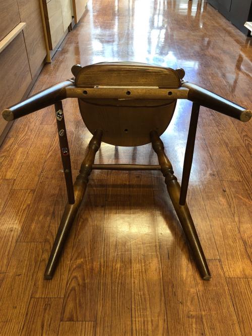 飛騨産業 (ヒダサンギョウ) ベビーチェア ダークブラウン 1人掛け