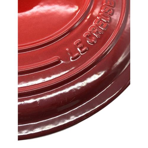 LE CREUSET (ルクルーゼ) 両手鍋 SIZE 26cm レッド ココット・ロンド
