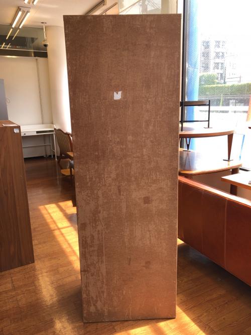 食器棚 ブラウン 2枚扉 引き出し付