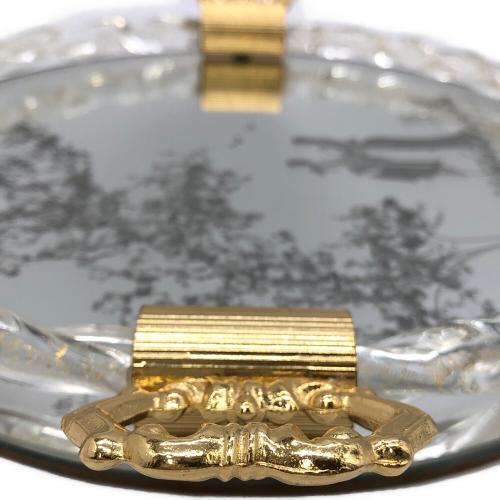 ベネチアンガラスミラートレー