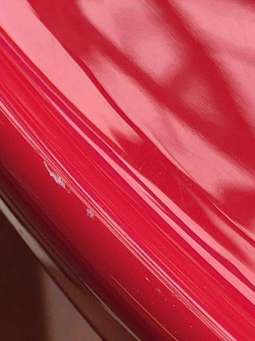 シギヤマ家具 (シギヤマカグ) コーヒーテーブル レッド×ブラウン C-60 幅:約60㎝