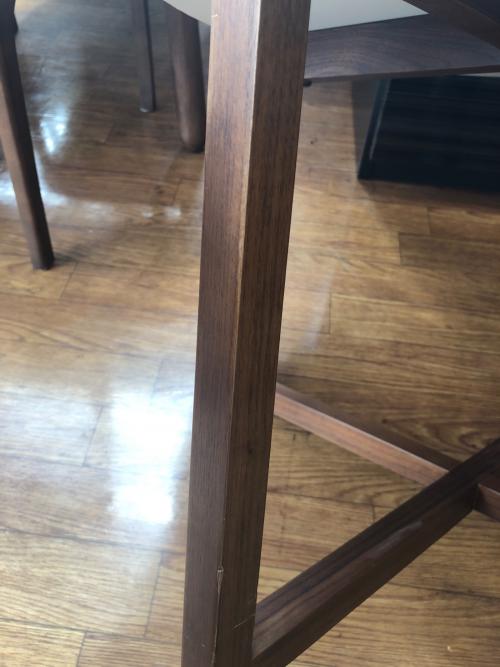 シギヤマ家具 (シギヤマカグ) コーヒーテーブル レッド×ブラウン C-60 幅:約60㎝