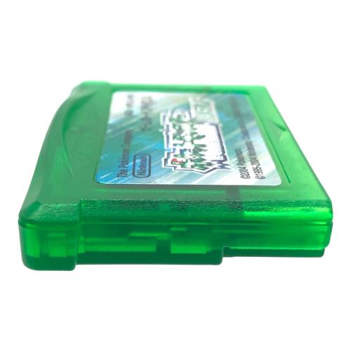 ゲームボーイアドバンス用ソフト ポケットモンスターエメラルド -