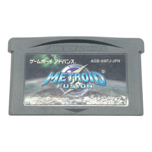 ゲームボーイアドバンス用ソフト メトロイドフュージョン -
