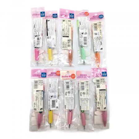 レア♡サンリオ♡キティ ご当地 必勝運 愛地蔵 ボールペン 2002年 Sanrio (サンリオ) キティちゃんご当地ボールペン 10本セット