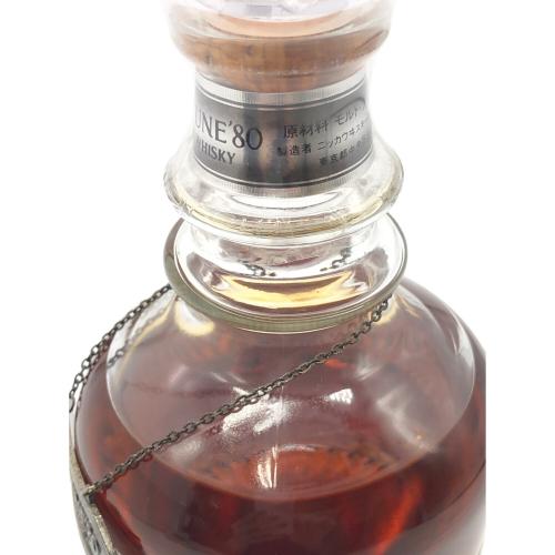 ニッカ ジャパニーズウィスキー 沈殿物有・目減り有 760ml フォーチュン80 未開封