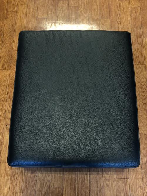 シギヤマ家具 (シギヤマカグ) レザースツール ブラック×ブラウン LEATHER STOOL