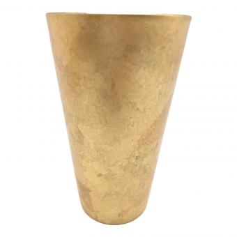 漆磨 (シーマ) ２重ストレートカップ ゴールドカラー 木箱 箔衣