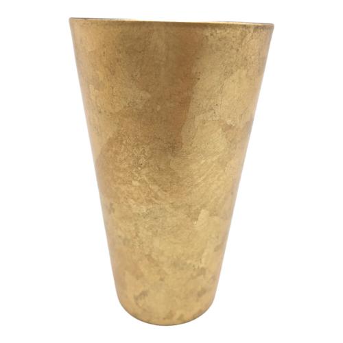 漆磨 (シーマ) ２重ストレートカップ ゴールドカラー 木箱 箔衣