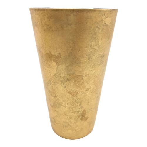 漆磨 (シーマ) ２重ストレートカップ ゴールドカラー 木箱 箔衣