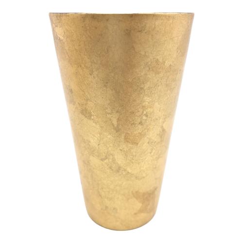 漆磨 (シーマ) ２重ストレートカップ ゴールドカラー 木箱 箔衣