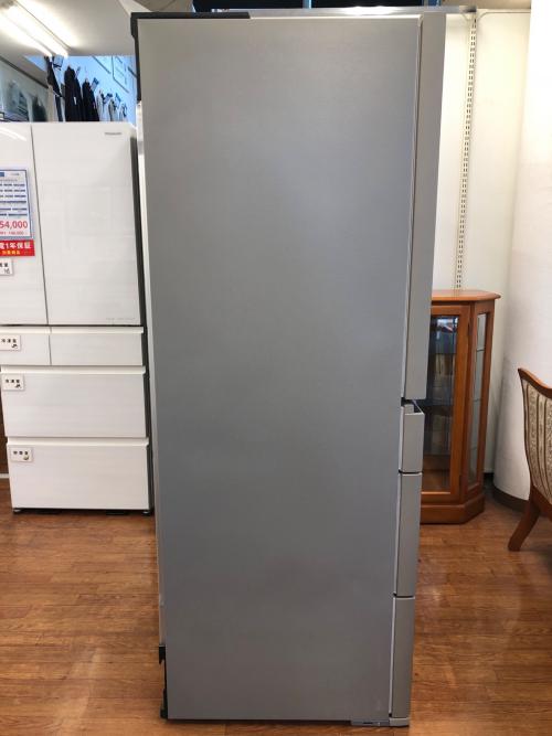 美品 Panasonic NR-E459PX 2023年製 5ドア冷蔵庫 Panasonic (パナソニック) 5ドア冷蔵庫 ガラストップドア モデル、動作