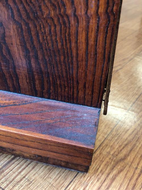 岩屋堂箪笥 茶箪笥 ブラウン 145 2枚扉 引き出し3杯