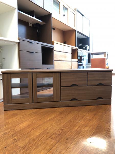 【送料込】美品：ニトリダークブラウン テレビ台(1月末まで出品) 201904-3020733｜トレファクONLINE ダークブラウン テレビ台 ニトリ テレビ台