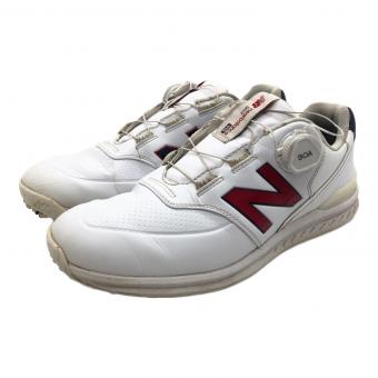 NEW BALANCE GOLF (ニューバランス ゴルフ) ゴルフシューズ メンズ SIZE 26cm ホワイト MGB996TR