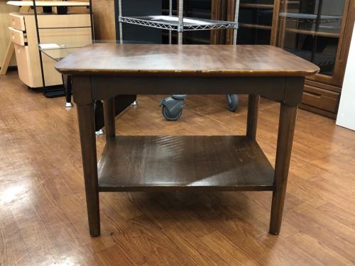 BROWER社 サイドテーブル ブラウン 米軍放出品