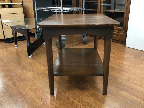 BROWER社 サイドテーブル ブラウン 米軍放出品