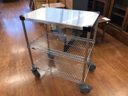 ERECTA スーパーエレクターカート シルバー×ブラック