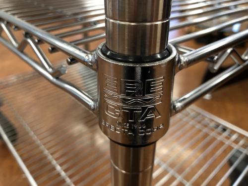 ERECTA スーパーエレクターカート シルバー×ブラック