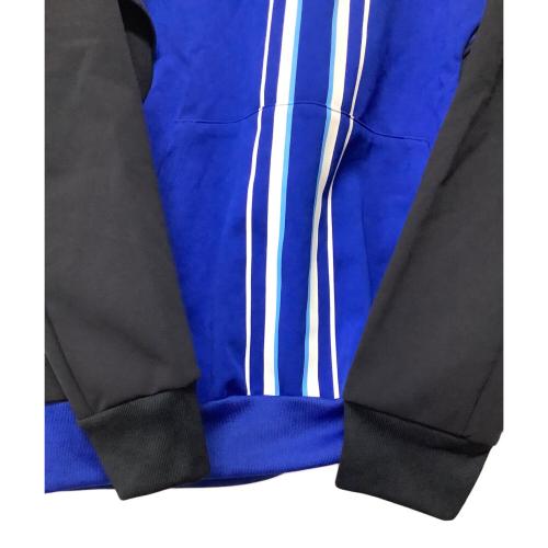 【プロモデル】横浜　DeNA ベイスターズ　スウェットフーディ　デサント　M DESCENTE (デサント) 応援グッズ ブルー×ブラック 横浜DeNA