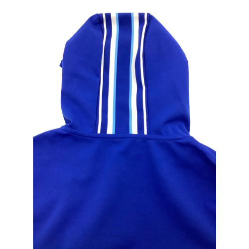 横浜DeNAベイスターズ (ヨコハマディーエヌエーベイスターズ) 応援グッズ Sサイズ ブルー×ブラック フーディ オーセンティックスウェットパーカー