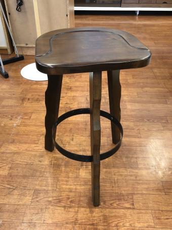 karimoku (カリモク) ハイチェア ブラウン RUSTIC