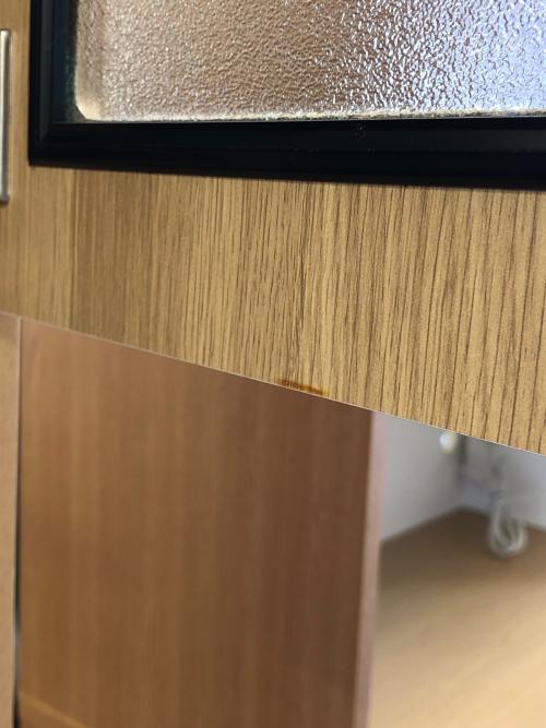 ぽん家具 (ポンカグ) 2枚扉カップボード ナチュラル