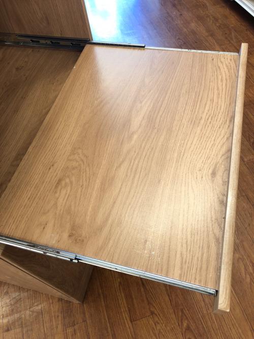 ぽん家具 (ポンカグ) 2枚扉カップボード ナチュラル