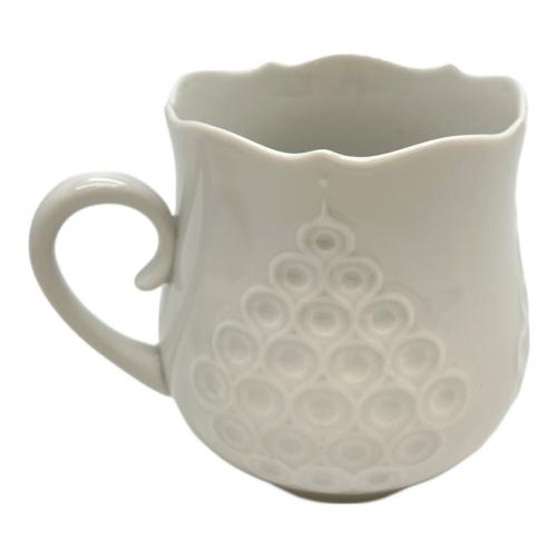 Meissen (マイセン) カップ&ソーサー ホワイトレリーフ