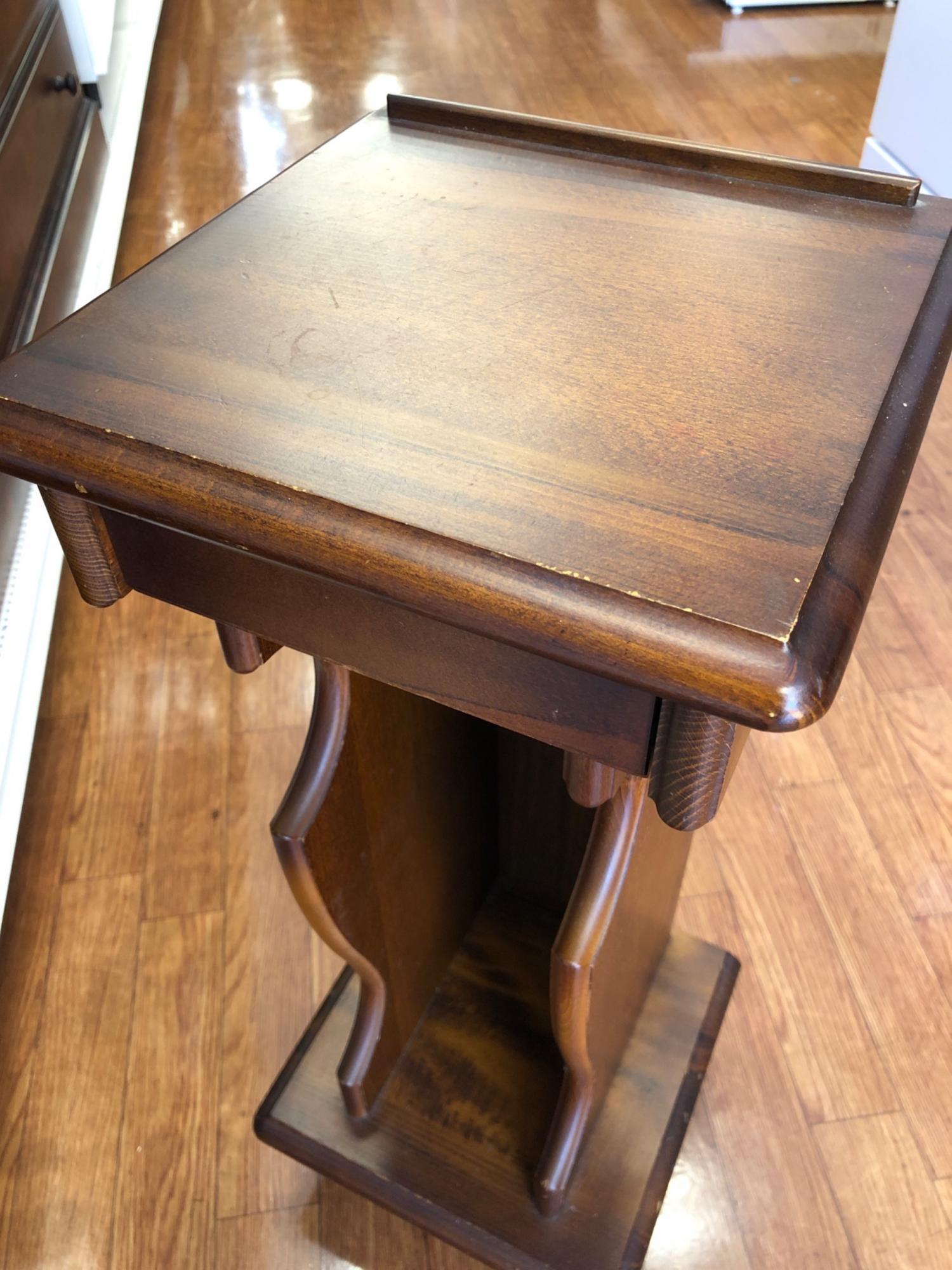 karimoku (カリモク) 電話台 ブラウン 引き出し付｜トレファクONLINE