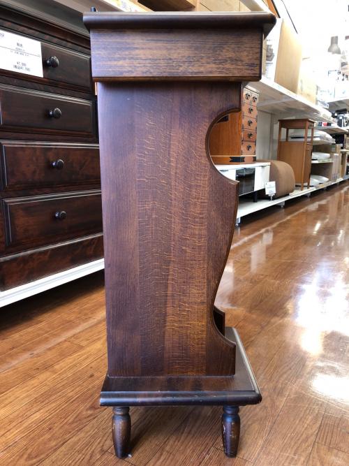 karimoku (カリモク) 電話台 ブラウン 引き出し付｜トレファクONLINE