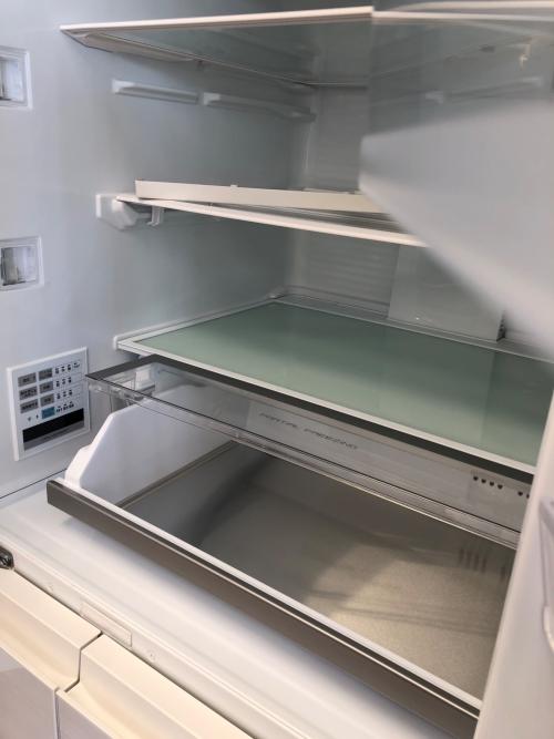 Panasonic (パナソニック) 6ドア冷蔵庫 「はやうま冷凍」 「Ｗシャキシャキ野菜室」 ファン式 NR-F609HPX-W 2023年製 600L 113L クリーニング済