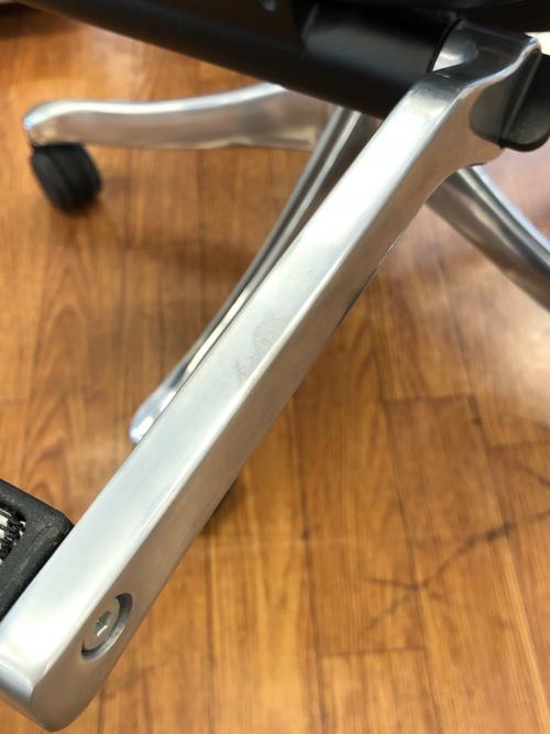 Ergohuman (エルゴヒューマン) ワークチェアー ブラック×シルバー KM11 EH-HAM